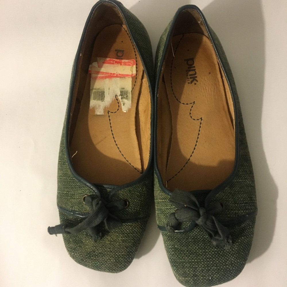 EUC Pink Studio Flats
